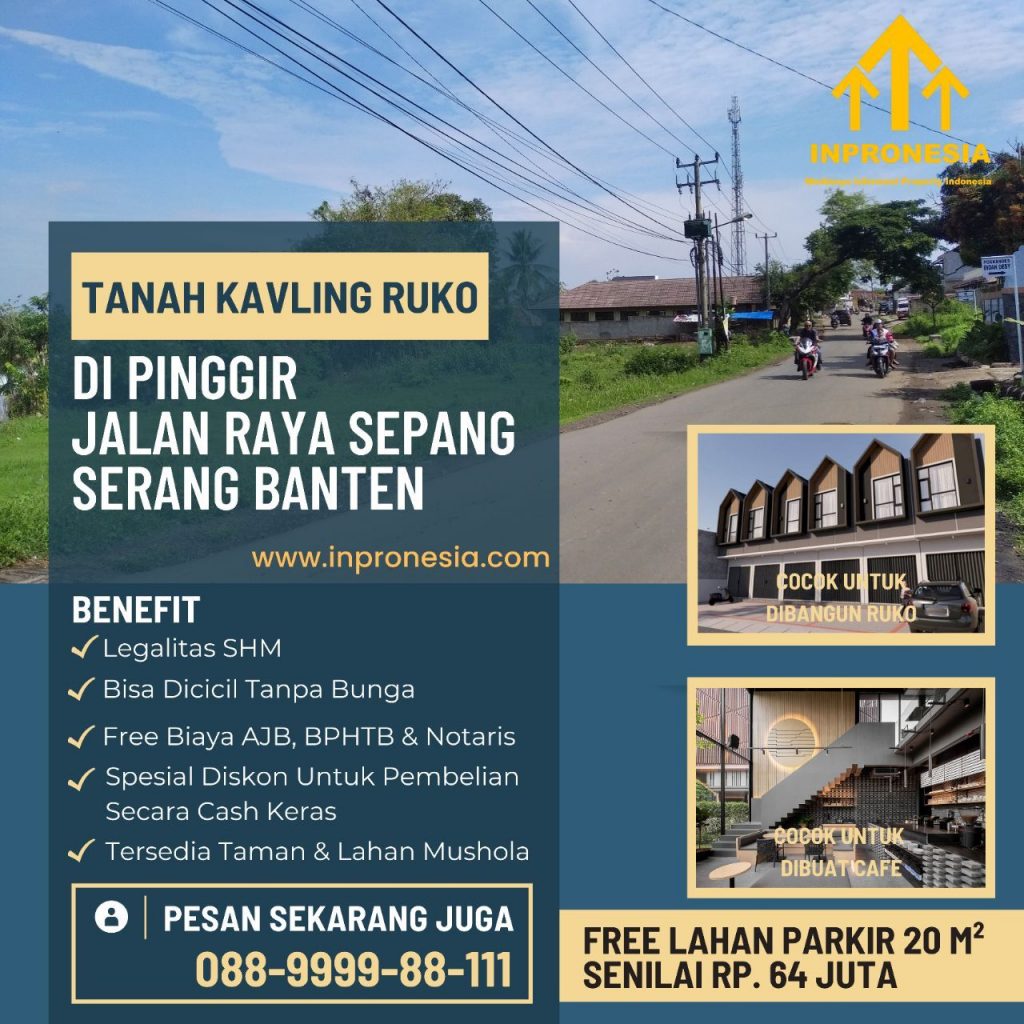 PROMO TANAH KAVLING RUKO SEPANG